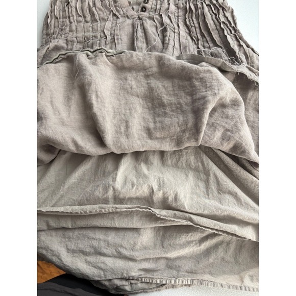 Anthropologie Tunic Top Sleeveless Button Up Casual Boho XS - Picture 6 of 7